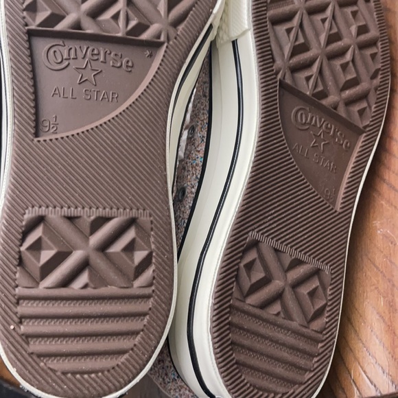 Converse X J.W. Anderson Glitter Hightop Shoes - Picture 10 of 15